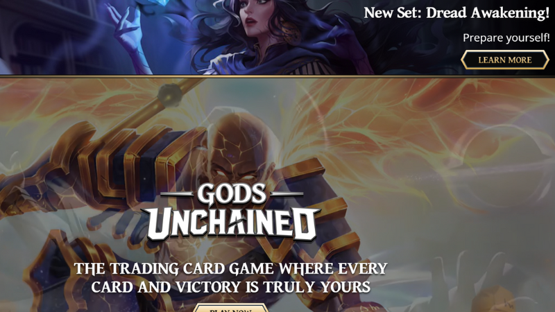 Gods unchained p2e spill
