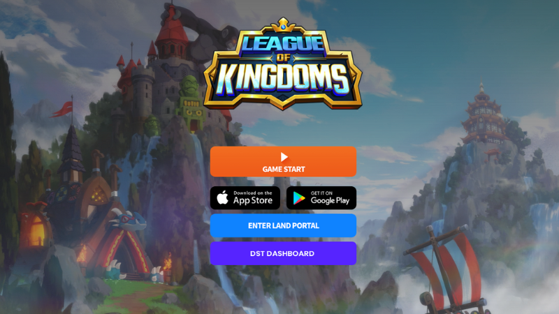 League of kingdoms blockchain spill
