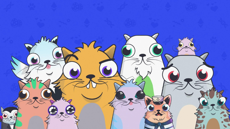 Cryptokitties spill
