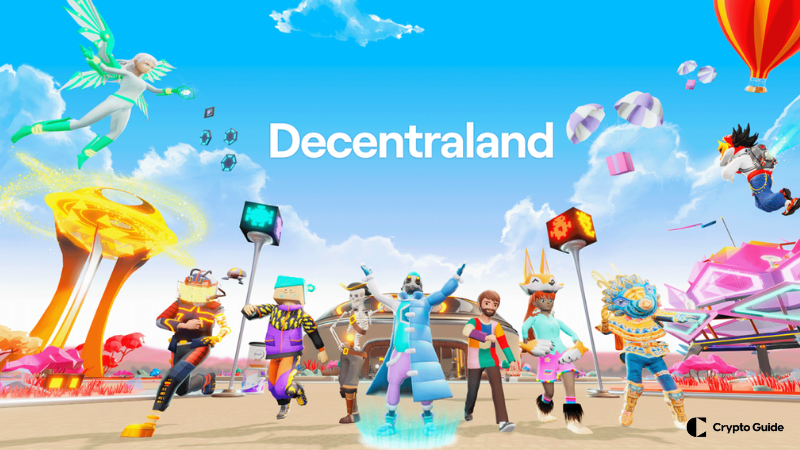 Decentraland blockchain-spill
