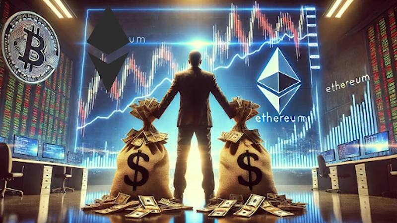 Ethereum leder $176 millioner i kryptoinnstrømning når investorer kjøper nedturen