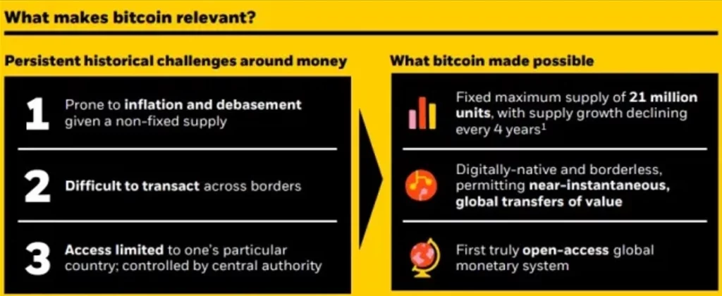 Hva gjør Bitcoin relevant
