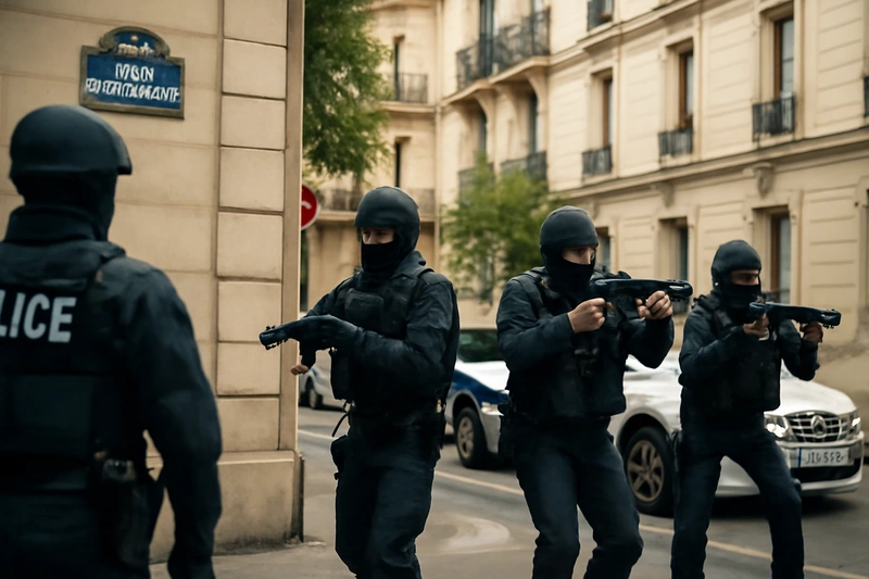 Paris-politiet søker etter bevæpnede mistenkte i forsøk på kidnapping av kryptoentreprenørs familie