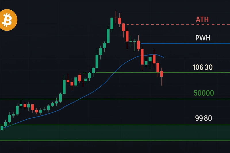 BTC Garfield dag TA av Mako Sharks