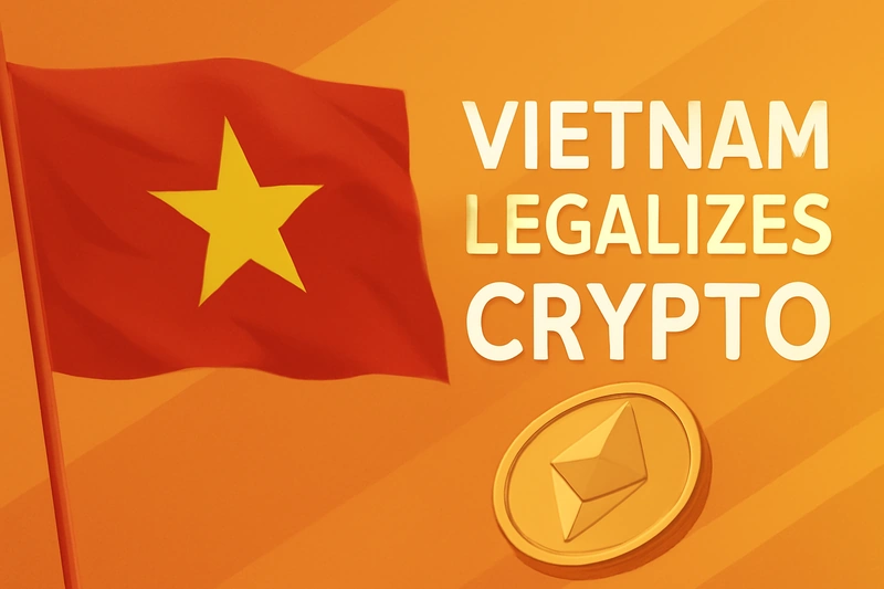 Vietnam legaliserer kryptovaluta: Ny lov fastsetter regler for digitale eiendeler